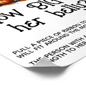 Baby is het brouwen van neutrale Baby shower grote Poster (Hoek)