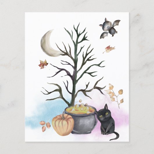 Baby is het brouwen van Old Wifes Tales spel. (Achterkant)