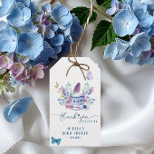 Baby is het brouwen van thee party Baby shower Dan Cadeaulabel