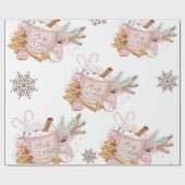 Baby is het Koude buitenpakpapier| Cadeau Cadeaupapier (Vlak)