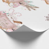 Baby is het Koude buitenpakpapier| Cadeau Cadeaupapier (Hoek)