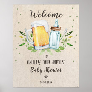 Baby is het Welkome Teken van de Partij van het Ba Poster