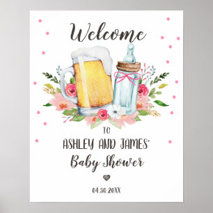 Baby is het Welkomstteken van het Baby shower van Poster