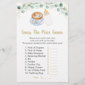 Baby is koffie aan het brouwen en het prijsspel (Voorkant)