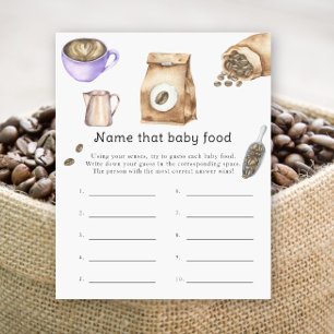 Baby is koffie aan het zetten - Noem dat baby eten
