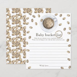Baby is koffiezetten - Baby bucketlist
