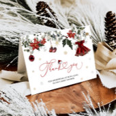 Baby is koud buiten Baby shower dank u kaart