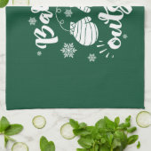 Baby is koud buiten de schattige mittens winter theedoek (Gevouwen)