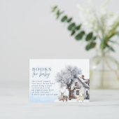 Baby is koud buiten de winteravonturenberg informatiekaartje (Staand voorkant)