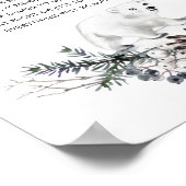 Baby is koud buiten Late night Diapers game Poster (Hoek)