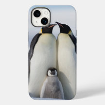 Baby is koud buiten pinguïn iphone