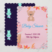 Baby is onderweg. kaart (Voorkant / Achterkant)