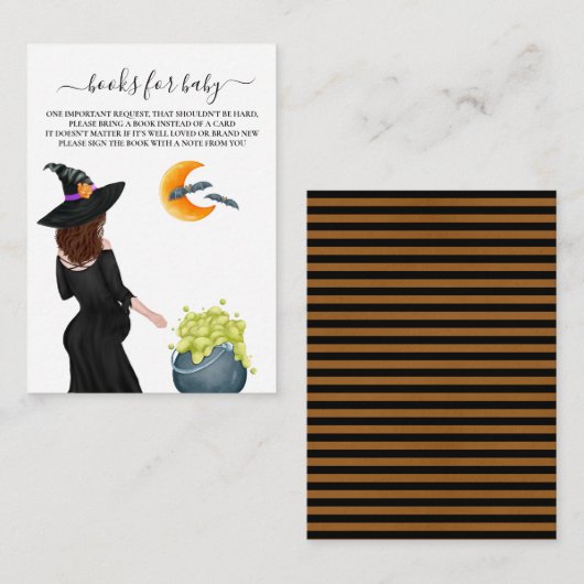 Baby is Waterverf-hekboeken voor Baby Informatiekaartje (Voorkant / Achterkant)