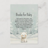 Baby It Cold Outside Polar Bear Books for Baby Informatiekaartje (Voorkant)