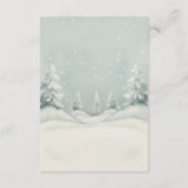 Baby It Cold Outside Polar Bear Books for Baby Informatiekaartje (Achterkant)