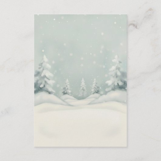 Baby It Cold Outside Polar Bear Books for Baby Informatiekaartje (Achterkant)