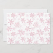 Baby It’s Cold Outside Baby Shower Kaart (Achterkant)