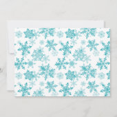 Baby It’s Cold Outside Baby Shower Kaart (Achterkant)