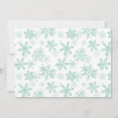 Baby It’s Cold Outside Baby Shower Kaart (Achterkant)