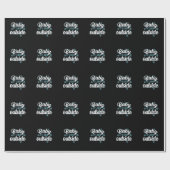 Baby It`s Cold Outside im tiefsten Winter Cadeaupapier (Vlak)