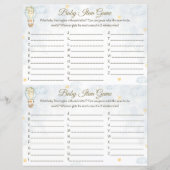 Baby-itemspel - Warm luchtballonontwerp (Voorkant)