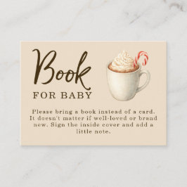 Baby, It's Cocoa Outside Baby Shower  Informatiekaartje