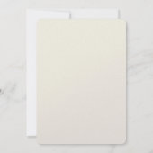 Baby, it's Cocoa Outside Baby Shower Invitation Kaart (Achterkant)