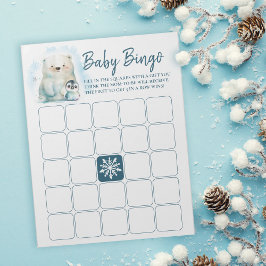 Baby It's Cold Outside Baby Bingo Notitieblok