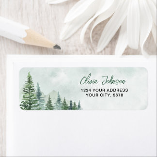 Baby it's Cold Outside Baby Shower Address Etiket