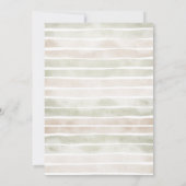 Baby it's cold outside baby shower kaart (Achterkant)