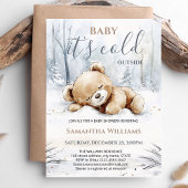 Baby It's Cold Outside Baby Shower Uitnodiging