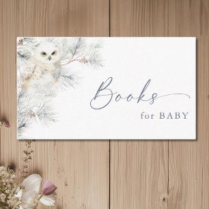 Baby It's Cold Outside Babyboeken voor Baby Informatiekaartje