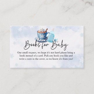 Baby It's Cold Outside Boeken Voor Baby Winter Informatiekaartje