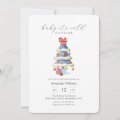 Baby It's Cold Outside Christmas Tree Baby Shower Kaart (Voorkant)
