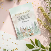 Baby It's Cold Outside Diaper Raffle Baby Shower Informatiekaartje