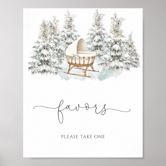 Baby It's Cold Outside favorieten Poster (Voorkant)