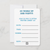 Baby It's Cold Outside! Feest Supplies Kaart (Achterkant)