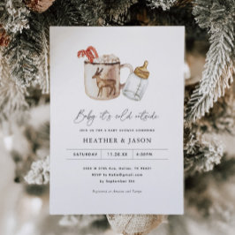 Baby It's Cold Outside Gezellige Winter Baby Showe Kaart