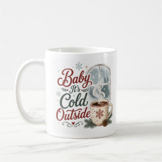 Baby It's Cold Outside Gezellige Winter Koffiemok