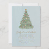 Baby It's Cold Outside Kerstboom Baby Shower  Kaart (Voorkant)