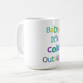 Baby It's Cold Outside Koffiemok (Voorkant links)