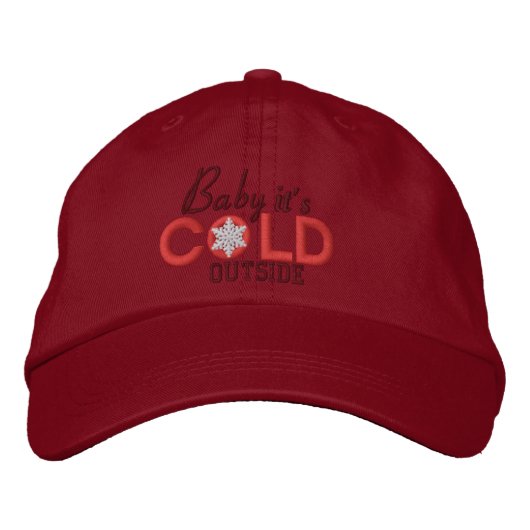 Baby It's Cold Outside Lovers Red Pet (Voorkant)