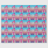 Baby It's Cold Outside Luiaard Cadeaupapier (Vlak)