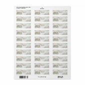 Baby It's Cold Outside Moderne Winter Woud Etiket (Full Sheet)