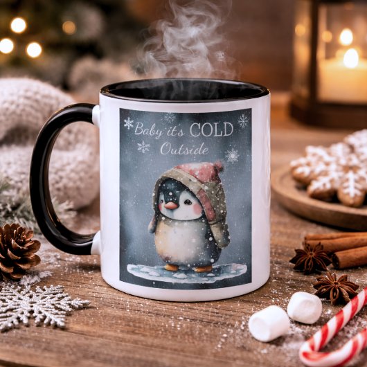 Baby It's Cold Outside Pinguïn  Mok