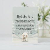 Baby It's Cold Outside Polar Bear Books for Baby Informatiekaartje (Staand voorkant)