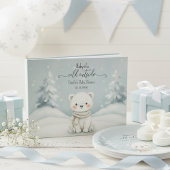 Baby, It's Cold Outside Polar Bear Winter Gastenboek