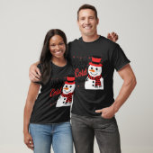 Baby It's Cold Outside Retro Christmas Long Sleeve T-shirt (Unisex)