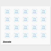 Baby It's Cold Outside Ronde Sticker (Vel)
