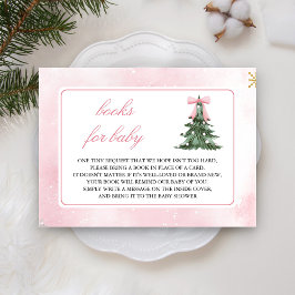 Baby It's Cold Outside Roze Boek Verzoek Informatiekaartje